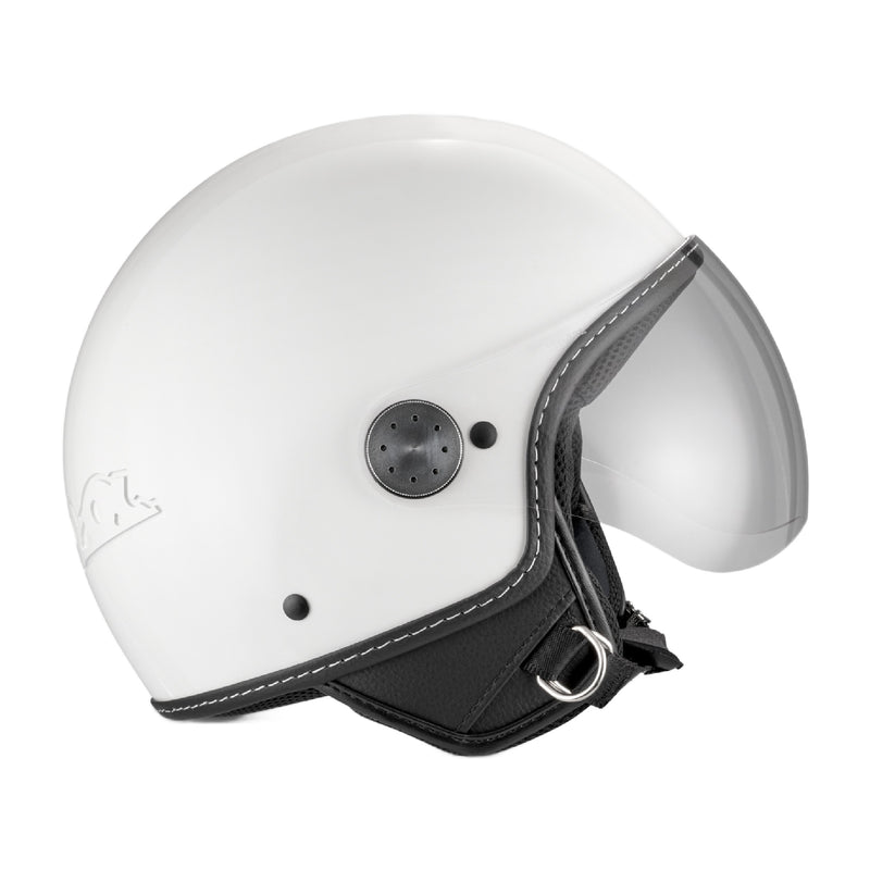 Vespa Demi-Jet 4.0 Helmet - Bianco Colour Vibe