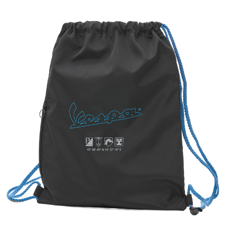 Vespa Dec Black Backpack