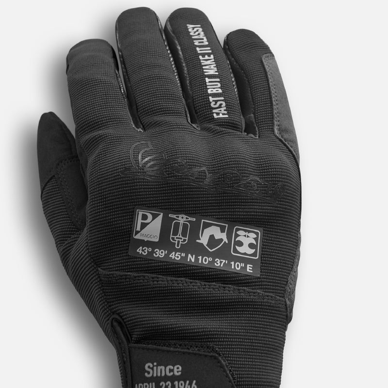 Vespa Dec Technical Gloves - Black