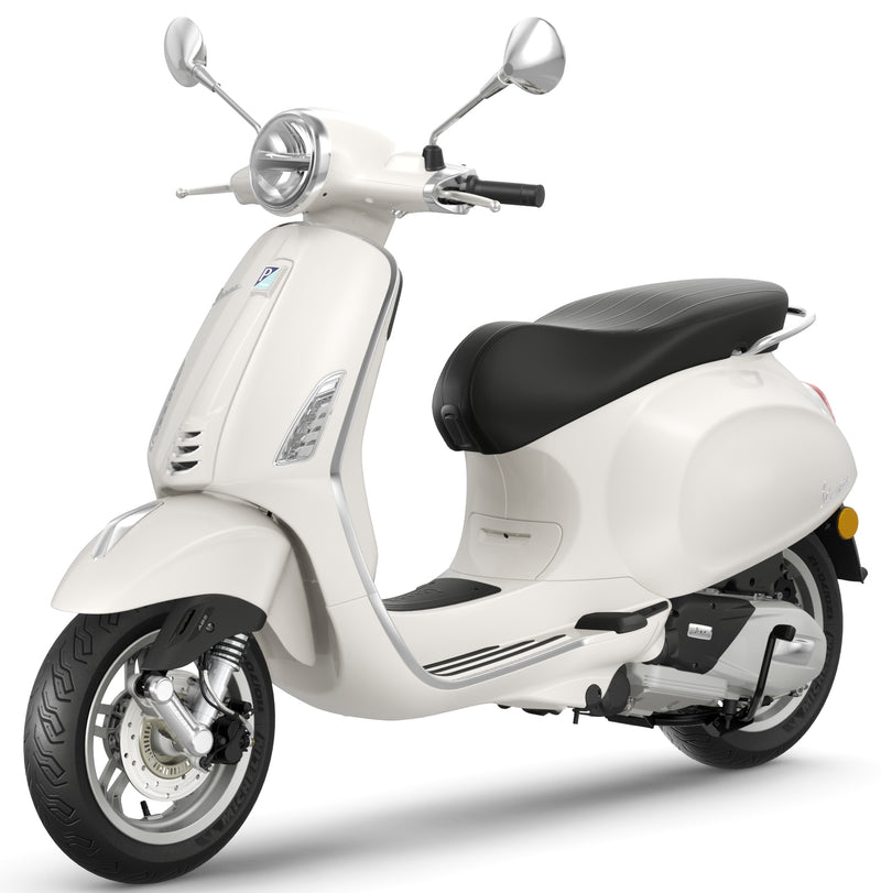 Vespa Primavera 125 E5+ Bianco Innocente Save £500 Upon Registration