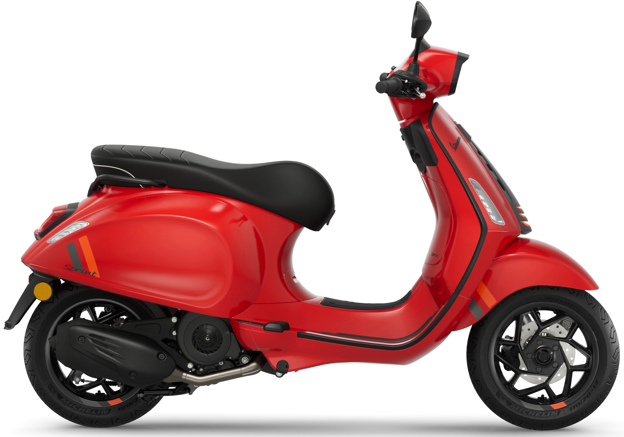 Vespa Sprint S 125 Euro 5+ 2024 Rosso Coraggioso Save £500 Upon Regist